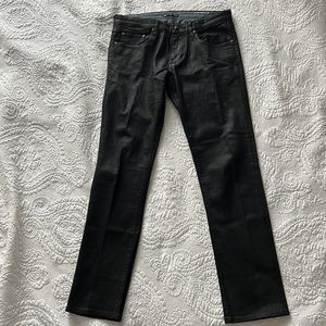 Mens Stitch’s Black Jeans Size 33 Barfly